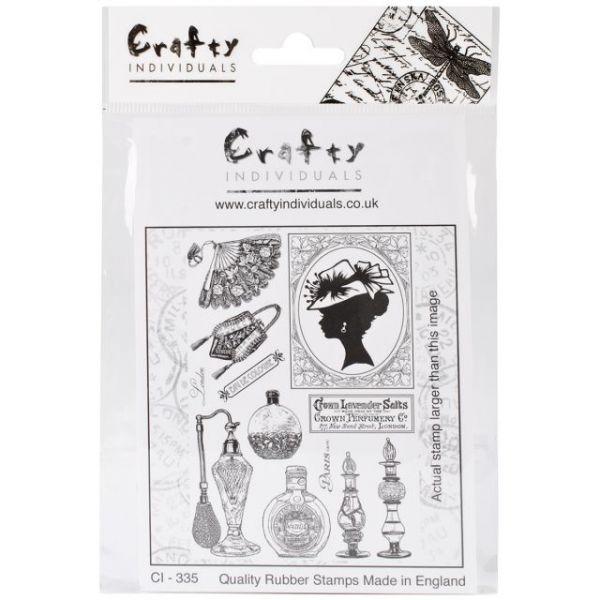 NOTM082677 Crafty Individuals Unmounted Rubber Stamp 4.75"X7" Pkg