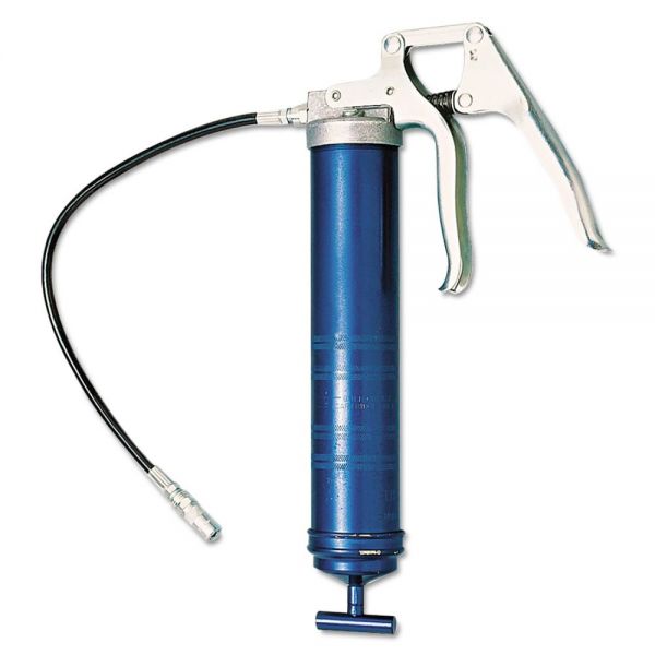 LIC1133 LINCOLN Heavy-Duty Pistol-Grip Grease Gun, 18" Hose, 7, 500 psi, 14.5oz Cartridge
