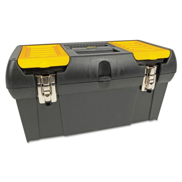 BOS019151M Stanley Series 2000 Toolbox w/Tray, Two Lid Compartments