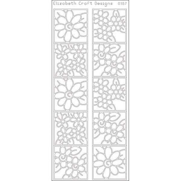 NOTM124322 Daisies In Frames Peel-Off Stickers