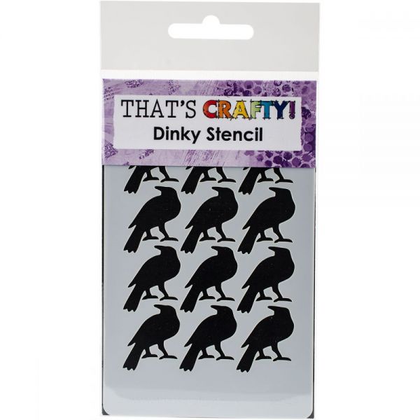NOTM370054 That's Crafty Dinky Stencil 3"X4.75"
