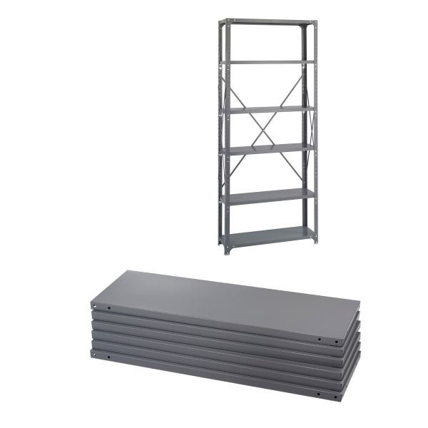 SAF6250 Safco Heavy-Duty Industrial Steel Shelves