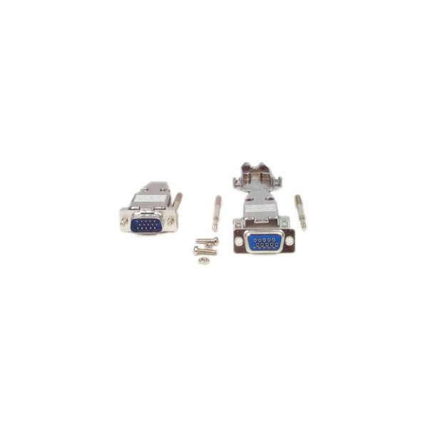 SYNX1123817 StarTech.com Assembled HD15 Male Solder D-SUB Connector with Metal Backshell