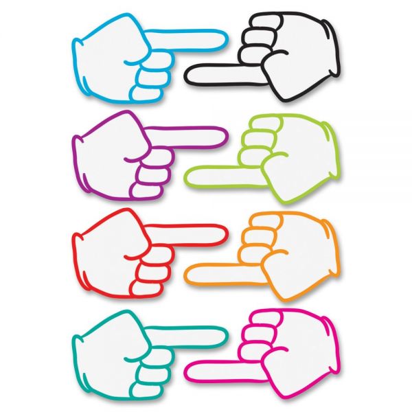 ASH10091 Ashley Pointing Fingers Dry Erase Magnets