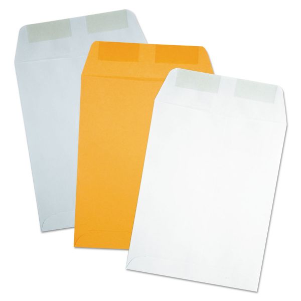 QUA41487 Quality Park Catalog Envelope, 9 x 12, Executive Gray, 250/Box
