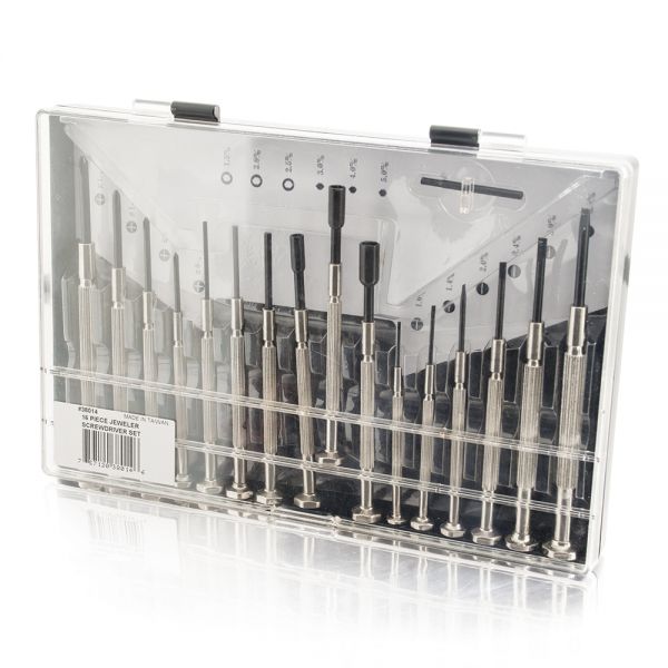 SYNX2034580 C2G 16pc Jeweler Screwdriver Set