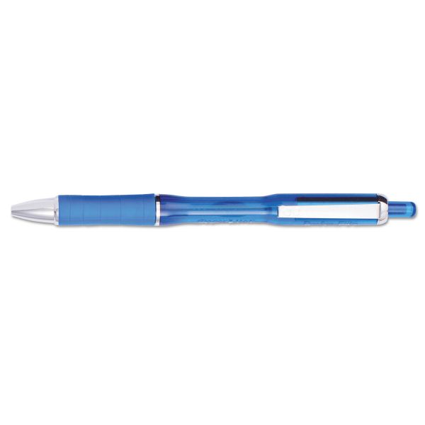PAP1776373 Paper Mate Profile Elite Retractable Ballpoint Pen, Blue Ink, Bold, Dozen