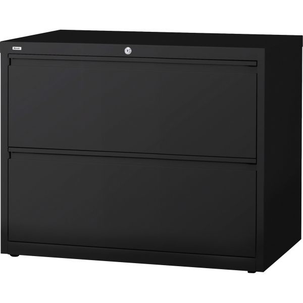 Lorell 2 Drawer Lateral File Cabinet Letter Legal A4 42 Wide