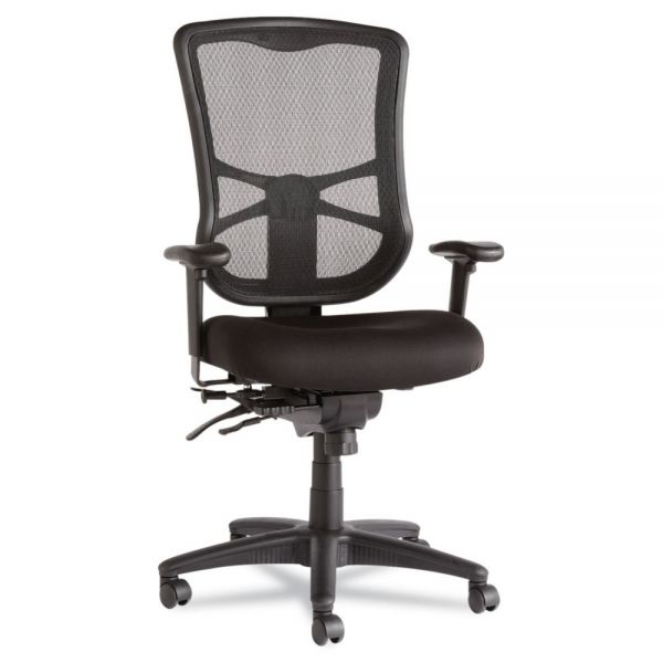 ALEEL41ME10B Alera Elusion Series Mesh High-Back Multifunction Chair, Black