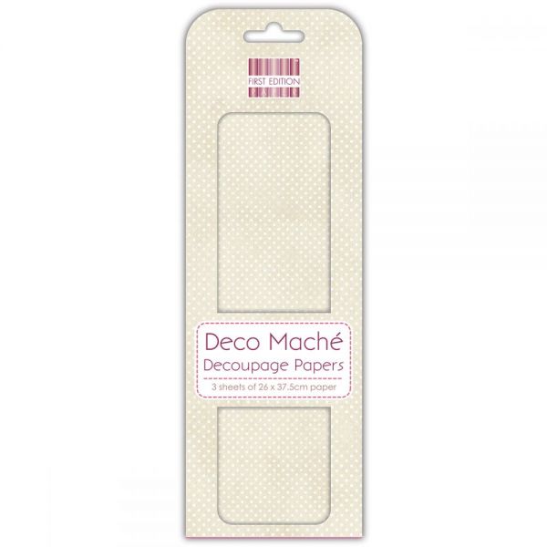 NOTM335936 Deco Mache Paper 10.25"X14.75" 3/Pkg
