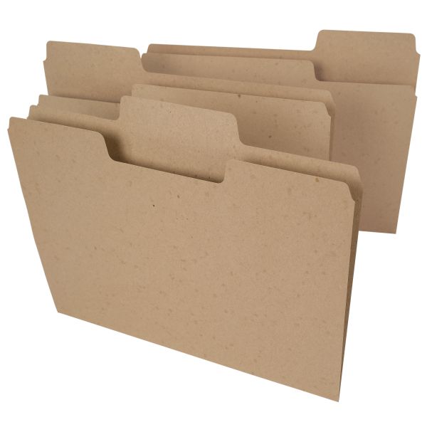 SMD10750 Smead Tree Free SuperTab Colored File Folders