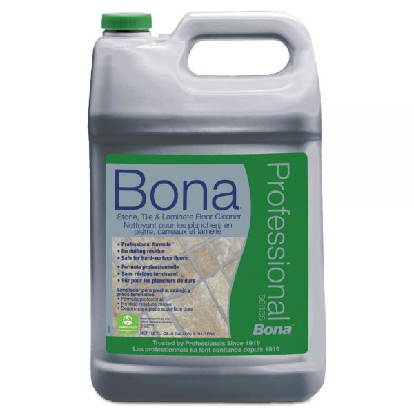 BNAWM700018175 Bona Stone, Tile & Laminate Floor Cleaner, Fresh Scent, 1 gal Refill Bottle