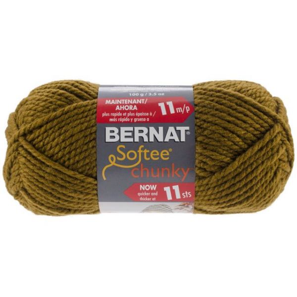 NOTM324625 Bernat Softee Chunky Yarn - Cinnamon