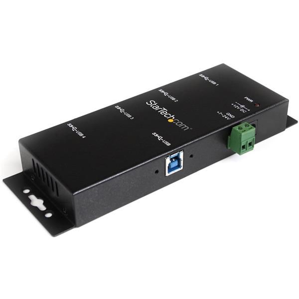 SYNX2831490 StarTech.com 4 Port Industrial USB 3.0 Hub - Mountable - Rugged USB Hub