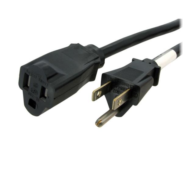 SYNX3084092 StarTech.com 6' Power Extension Cord