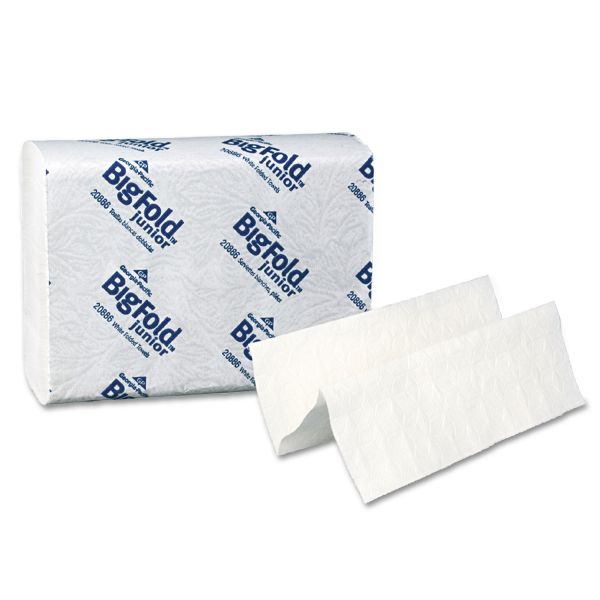 GPC20886 Georgia Pacific Professional C-Fold Junior Paper Towels, 9 1/4 x 11, 1-Ply, White, 220 Sheets/Pack, 10 Packs/Carton