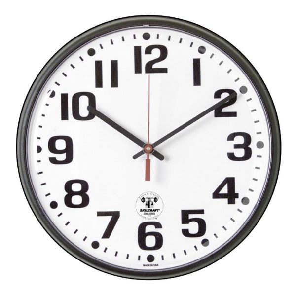NSN4919814 Skilcraft Atomic Slimline Wall Clock