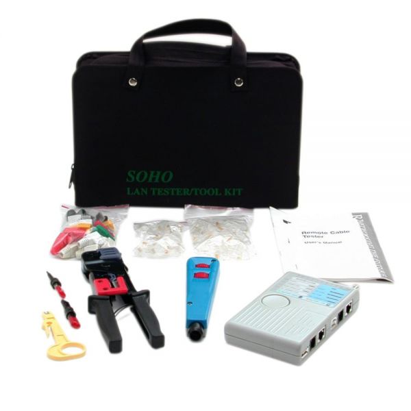 SYNX495647 StarTech.com Professional RJ45 Network Installer Tool Kit with Carrying Case