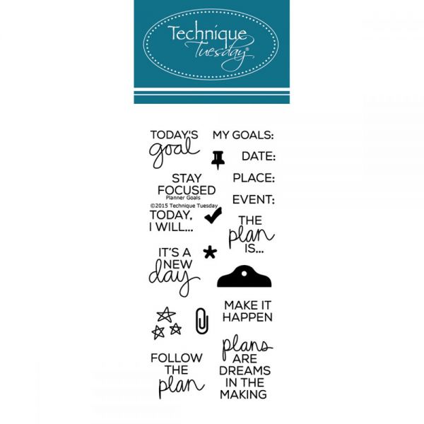 NOTM385902 Technique Tuesday Clear Stamps 2"X4"