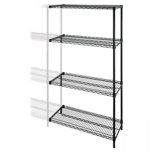 LLR69142 Lorell Industrial Adjustable Wire Shelving Add-On-Unit