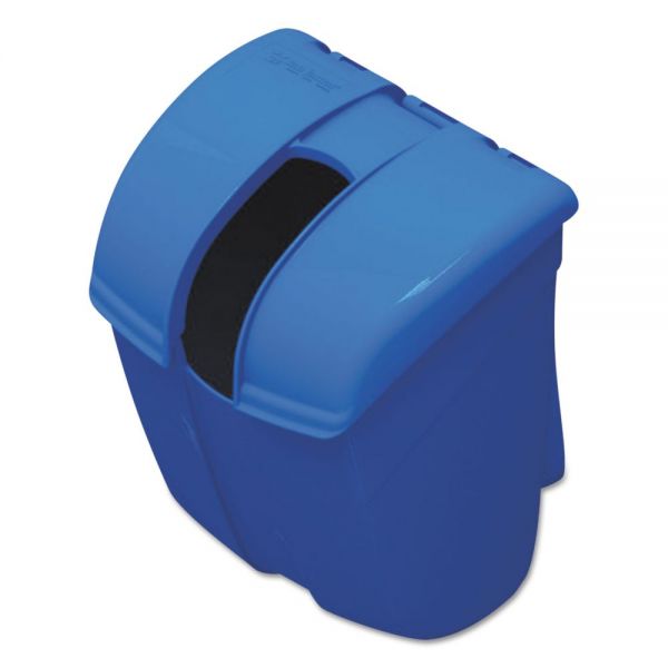 SJMSI2000 San Jamar Saf-T-Ice Scoop Caddy, For Scoops up to 86 oz, Blue, Plastic