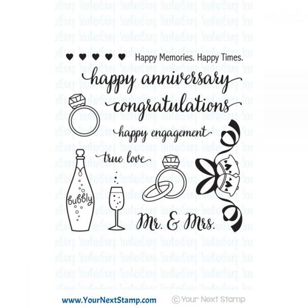 NOTM357896 Your Next Stamp Clear Stamps 4"X4"