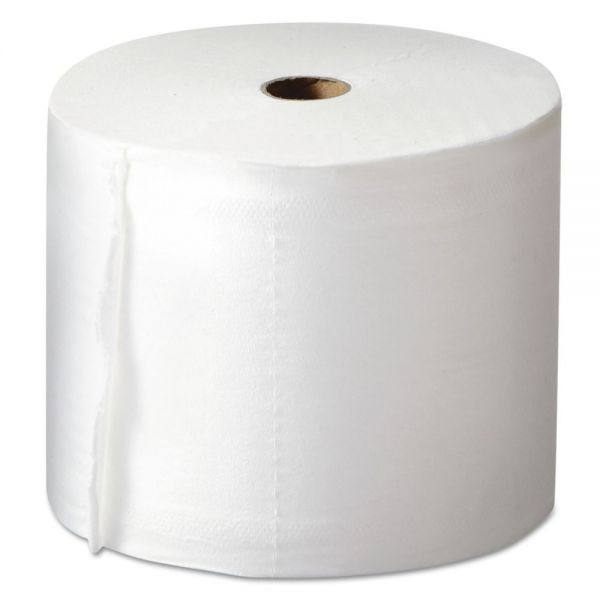MORM1000 Morcon Paper Mor-Soft Coreless Alternative Toilet Paper, 2-Ply, White, 1000 Sheets/Roll, 36 Rolls/Carton