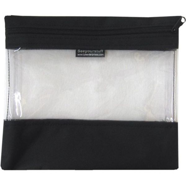 NOTM081606 Seeyourstuff Clear Storage Bag 10"X11"