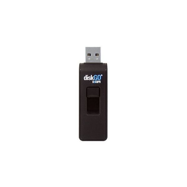SYNX4065863 EDGE 8GB DiskGO Secure Pro USB Flash Drive