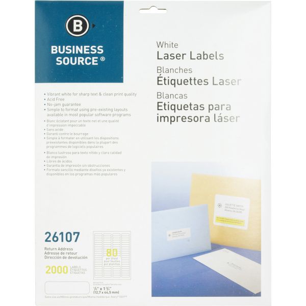 BSN26107 Business Source Return Address Labels