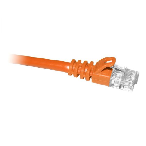 IGRMQY1838 ClearLinks 25FT Cat5E 350MHZ Orange Molded Snagless Patch Cable