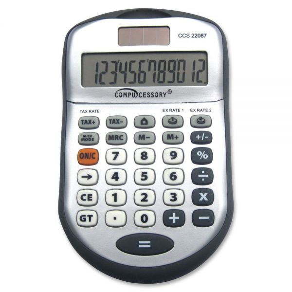 CCS22087 Compucessory 22087 12-digit Desktop Calculator