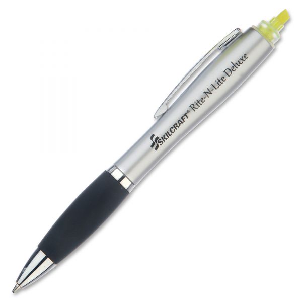 NSN6205405 SKILCRAFT Rite-N-Lite Deluxe Highlighter Pen