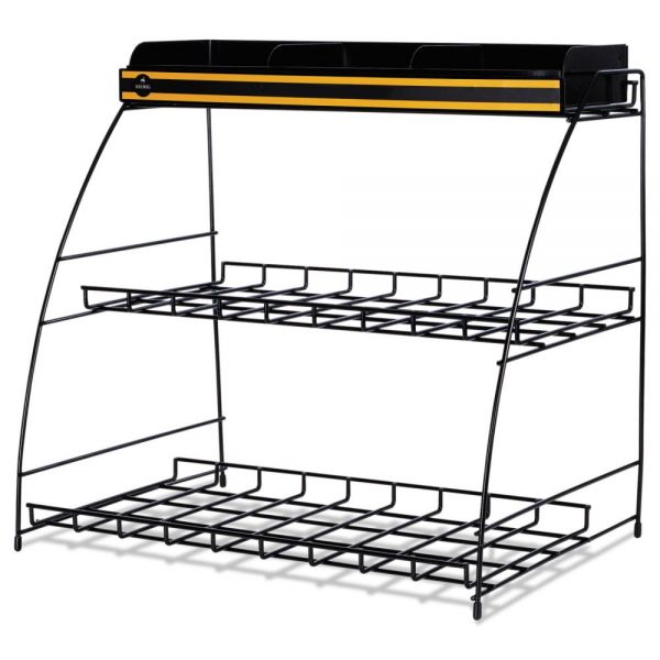 GMT5065 Green Mountain Wire Rack K-Cup Organizer, 18 3/10" x 12 1/2" x 17 1/2", 1/BX