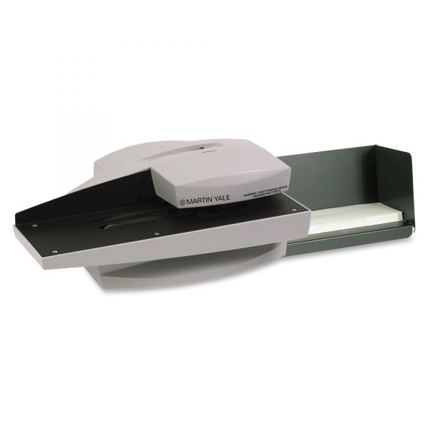 PRE1632 Martin Yale Model 1632 Automatic Electric Letter Opener, 10 1/2", Gray