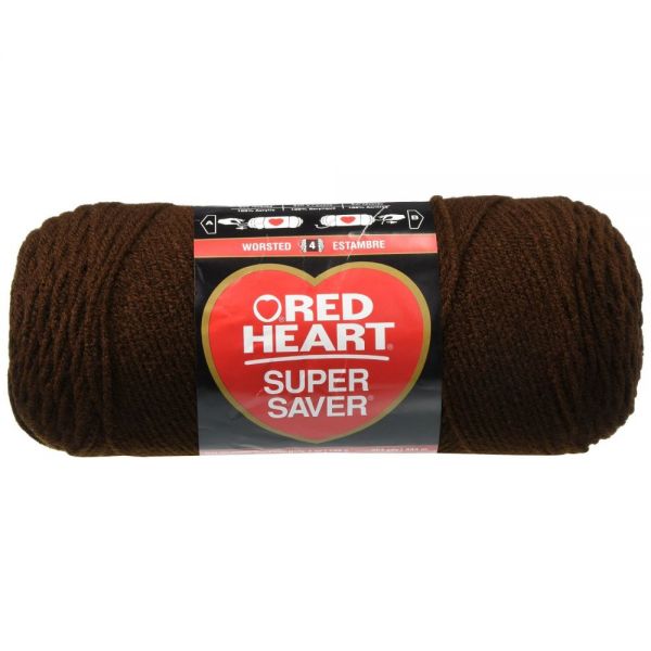 NOTM068418 Red Heart Super Saver Yarn - Coffee