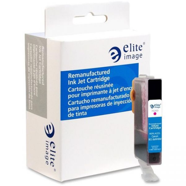 ELI75203 Elite Image Remanufactured Canon BCI-3eM, BCI-6M Ink Cartridge