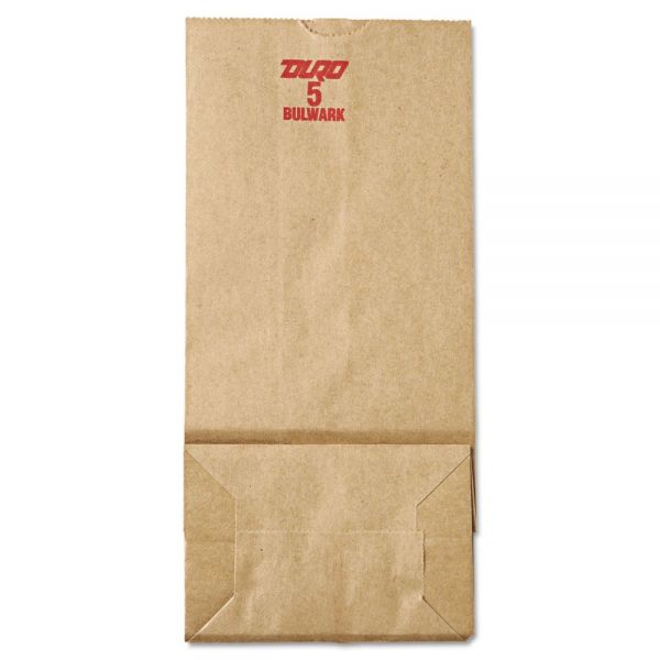 BAGGX5500 General #5 Paper Grocery, 50lb Kraft, Extra-Heavy-Duty 5 1/4x3 7/16 x10 15/16, 500 bags
