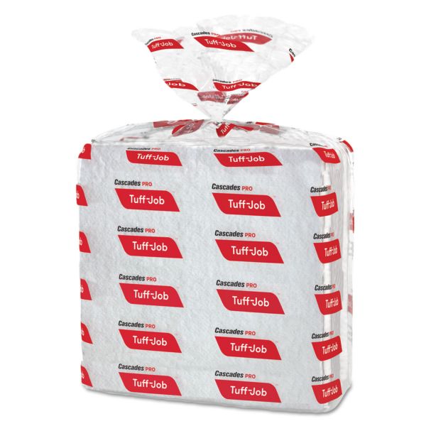 CSD3689 Cascades PRO Double Recrepe Wipers, heavy, 12 x 13, White, 60/Pack, 16 Pack/Carton