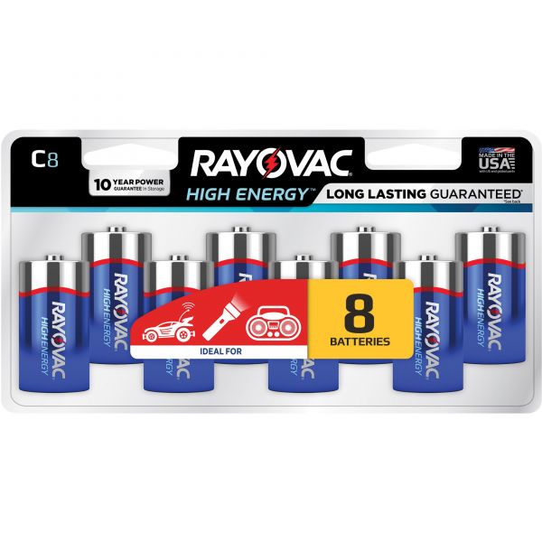 RAY8148LJ Rayovac C Batteries