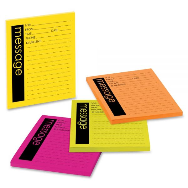 MMM76794 Post-it Neon Important Message Pads