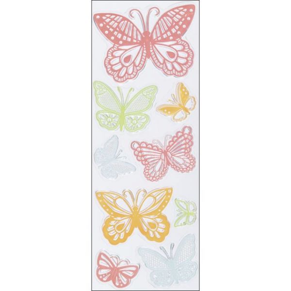 NOTM480141 Martha Stewart Clear Stamps 2.5"X7"