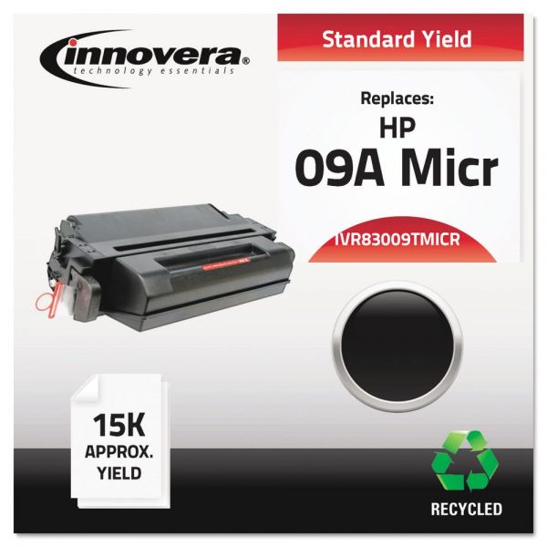 IVR83009TMICR Innovera Remanufactured C3909A(M) (09AM) MICR Toner, Black