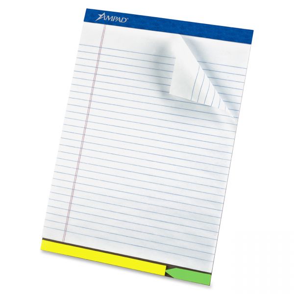 TOP20325 Ampad EZ Flag Letter-Size Legal Pad