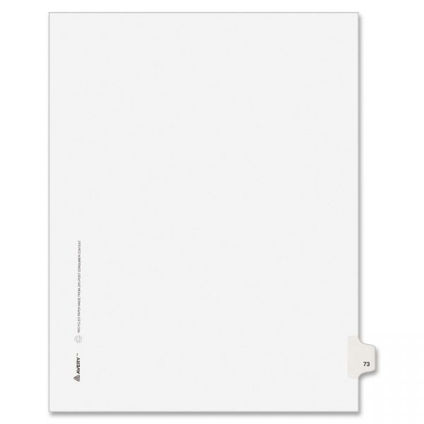 AVE82271 Avery Individual Side-Tab Legal Index Dividers