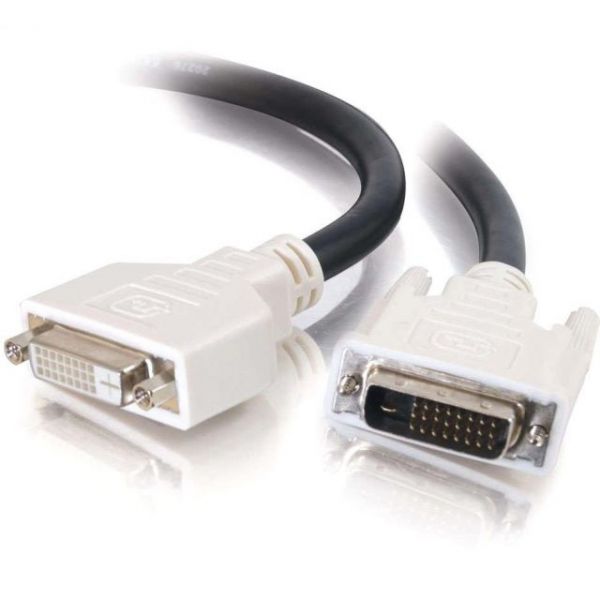 SYNX1767910 C2G 2m DVI-D M/F Dual Link Digital Video Extension Cable (6.5ft)
