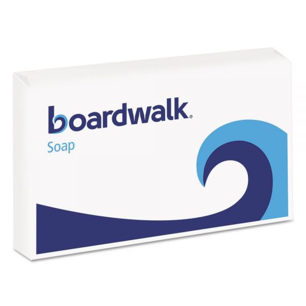 BWKNO3SOAP Boardwalk Face and Body Soap, Paper Wrapped, Floral Fragrance, # 3 Soap Bar, 144/Carton