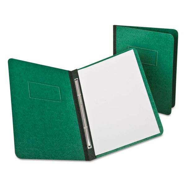 OXF12717 Oxford PressGuard Report Cover, Prong Clip, Letter, 3" Capacity, Dark Green
