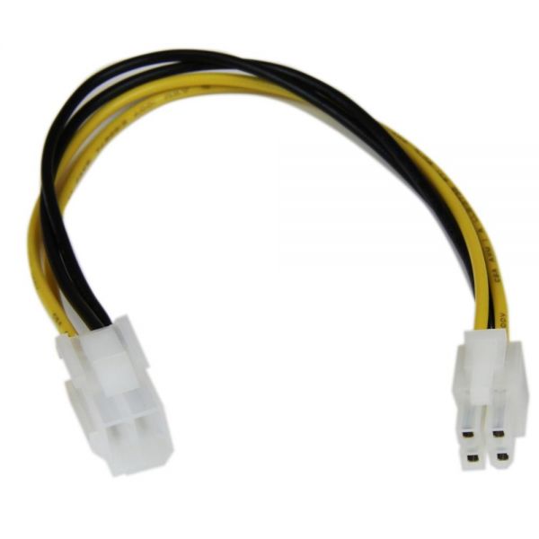SYNX2272571 StarTech.com 8in ATX12V 4 Pin P4 CPU Power Extension Cable - M/F