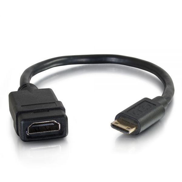 SYNX3938721 C2G HDMI Mini Male to HDMI Female Adapter Converter Dongle